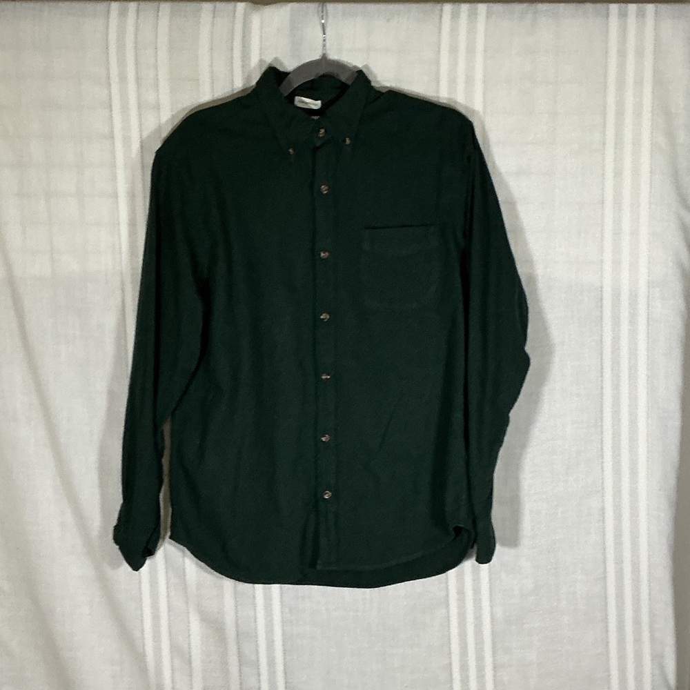 J.Crew Slim Untucked Forest Green Button Down Shirt Men’s Medium